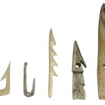 Bone fishing tools, Pointe-du-Buisson site